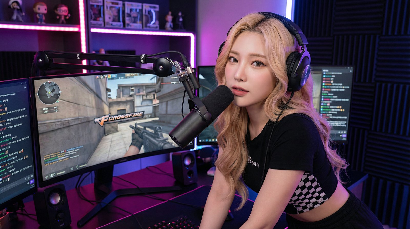 韩国女团穿越火线视频解说